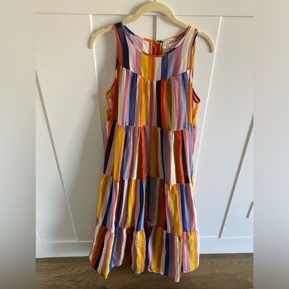 Xirena Eva Dress in Colorful Aventine Stripe - Picture 5 of 11